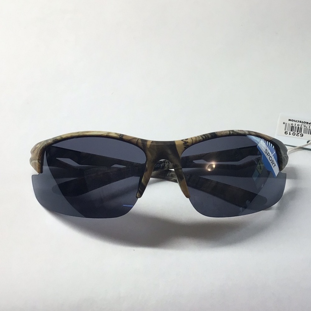 Men’s half frame camo sunglasses 62019